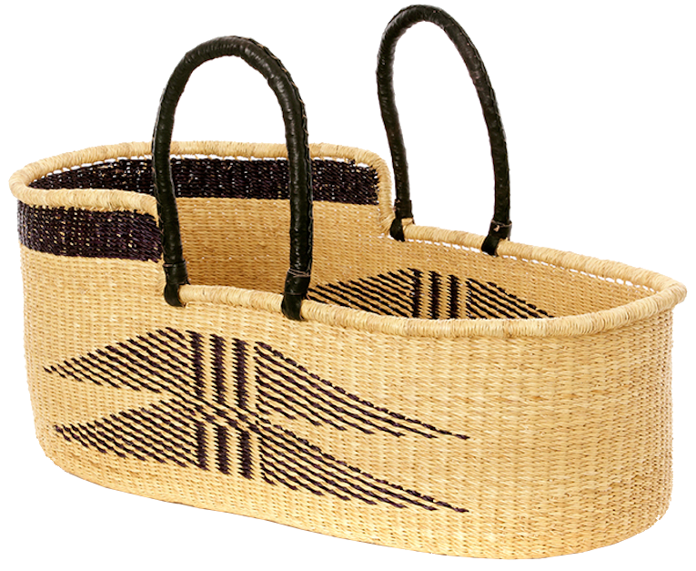Large Zuri Moses Basket for Loungers